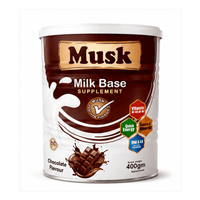 Musk Milk Base Supplement Chocolate Flavour 400g for daily nutrition