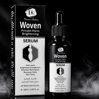 WOVEN intimate brightening serum 30ml by Derma Seekers with black dropper bottle and box