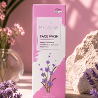 NEOGLOW anti acne face wash 60ml box for deep cleansing and radiant-looking skin