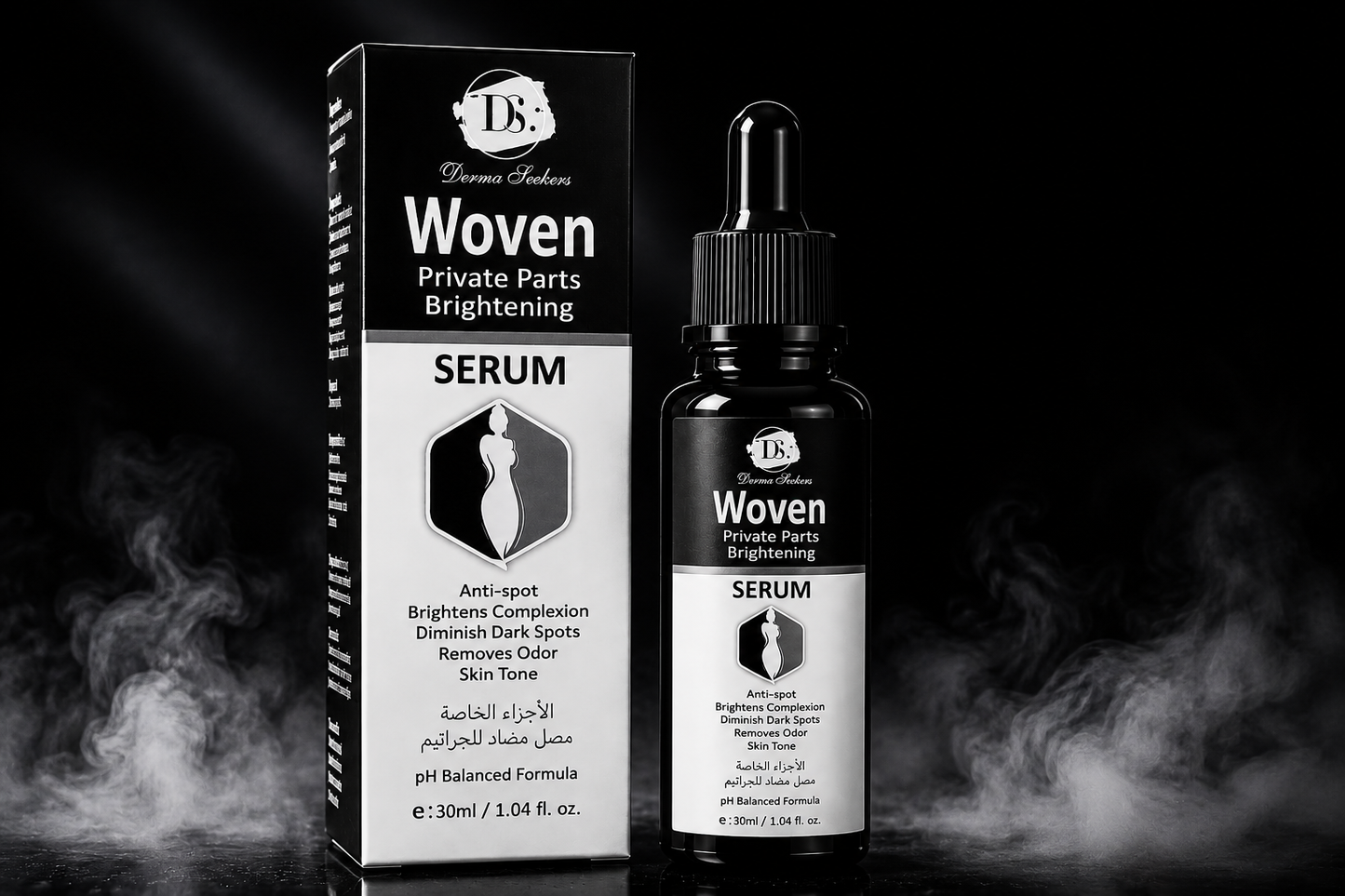 WOVEN Intimate Brightening Serum – Anti-Spot & Dark Spot Corrector for Private Parts | 30ml