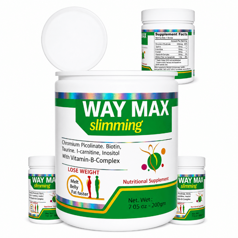 Way Max Slimming Supplement container for weight management and daily wellness