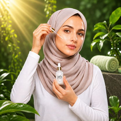 Tea Tree Oil Serum for acne-prone skin — shrinks pores, repairs damage & smooths texture