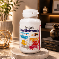 Lutimin Multivitamin with Lutein bottle for daily eye, heart, bone and brain wellness support