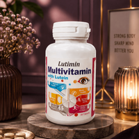 Lutimin Multivitamin with Lutein bottle and tablets for daily nutritional and wellness support