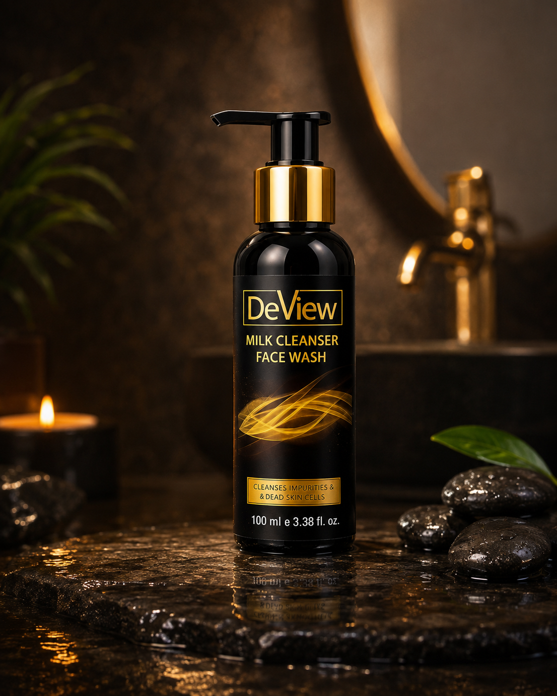 DeView Milk Cleanser Face Wash – Gentle Deep Cleansing for Impurities & Dead Skin Cells | 100ml