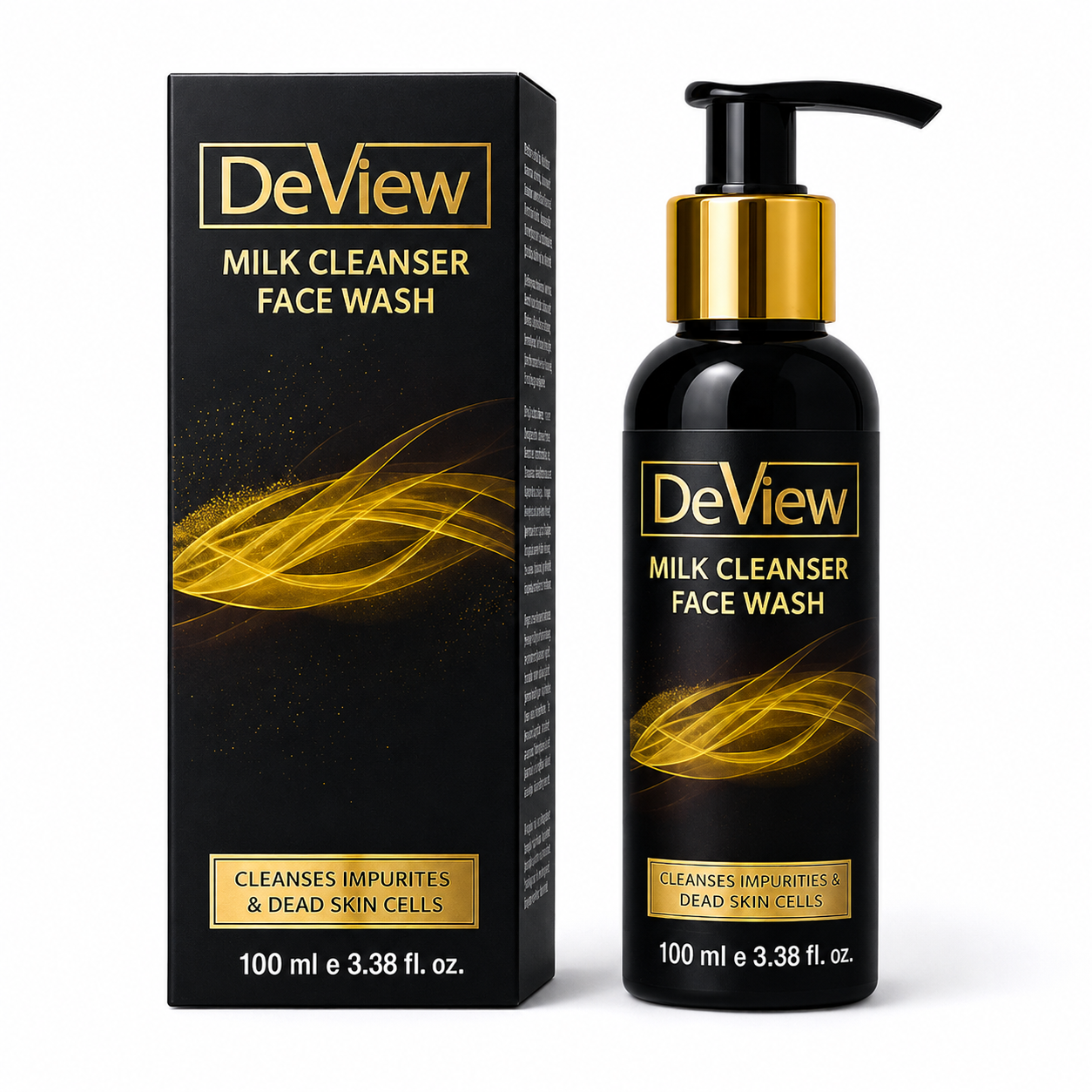 DeView Milk Cleanser Face Wash – Gentle Deep Cleansing for Impurities & Dead Skin Cells | 100ml