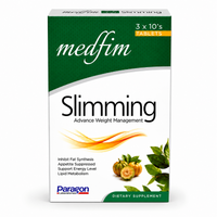 Medfim Slimming Tablets box for weight management and daily wellness support